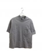 AURALEEオーラリー）の古着「STAND-UP TEE」｜ブルーグレー