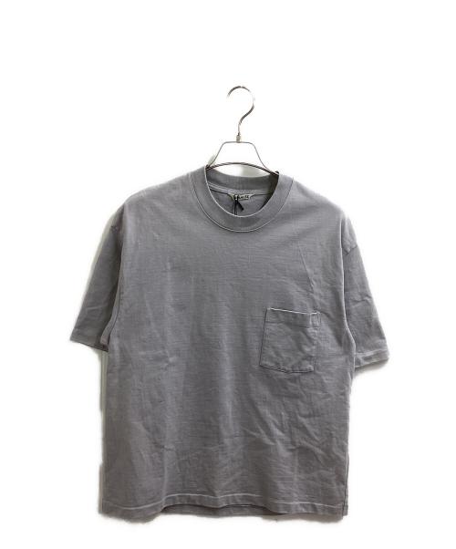 AURALEE（オーラリー）AURALEE (オーラリー) STAND-UP TEE ブルーグレー サイズ:3の古着・服飾アイテム
