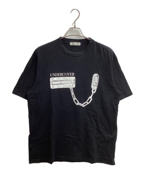 UNDERCOVER（アンダーカバー）UNDERCOVER (アンダーカバー) チェーンロゴ Tシャツ　/　UC1B3805 ブラック サイズ:4の古着・服飾アイテム