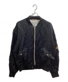 Vivienne Westwood（ヴィヴィアンウエストウッド）の古着「BERNARDO BOMBER JACKET　/　12-10-422012」｜ブラック