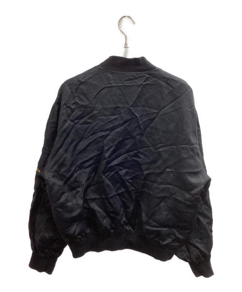Vivienne Westwood（ヴィヴィアンウエストウッド）Vivienne Westwood (ヴィヴィアンウエストウッド) BERNARDO BOMBER JACKET　/　12-10-422012 ブラック サイズ:Mの古着・服飾アイテム