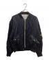 Vivienne Westwood（ヴィヴィアンウエストウッド）の古着「BERNARDO BOMBER JACKET　/　12-10-422012」｜ブラック