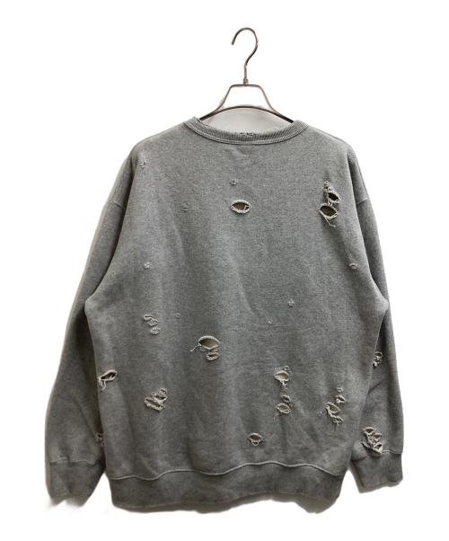 FREAK'S STORE（フリークスストア）FREAK'S STORE (フリークスストア) ダメージ加工スウェット / 	233-1219 グレー サイズ:Lの古着・服飾アイテム