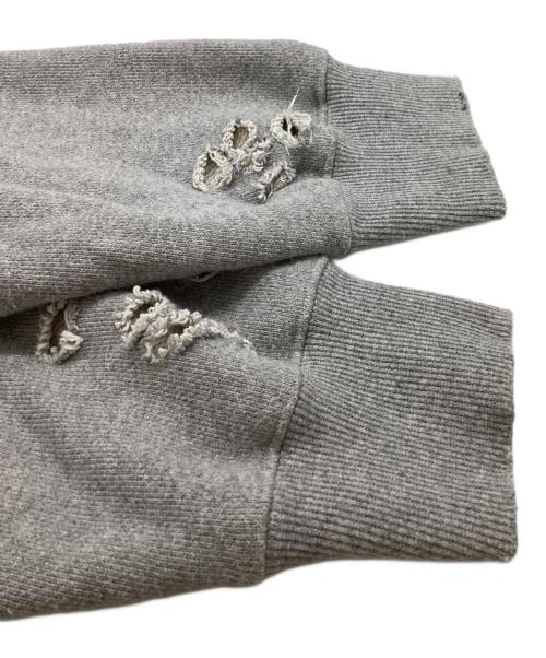 FREAK'S STORE（フリークスストア）FREAK'S STORE (フリークスストア) ダメージ加工スウェット / 	233-1219 グレー サイズ:Lの古着・服飾アイテム