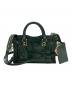 BALENCIAGA (バレンシアガ) クラシックナノシティ クロコ型ショルダーバック 505982 グリーン：150000円