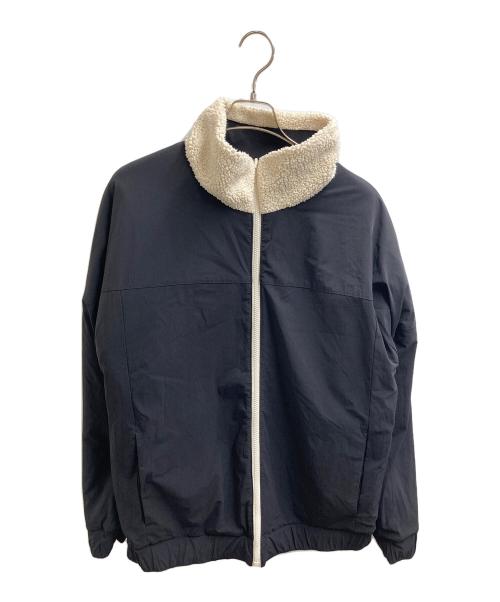 Columbia（コロンビア）Columbia (コロンビア) リバーシブルボアジャケット ベージュ×ブラック サイズ:Lの古着・服飾アイテム