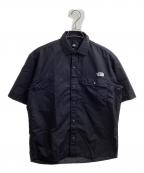 THE NORTH FACEザ ノース フェイス）の古着「ショートスリーブヌプシシャツ」｜ブラック