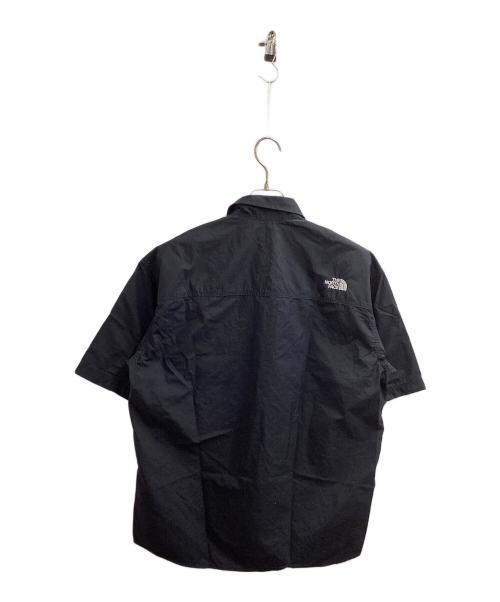THE NORTH FACE（ザ ノース フェイス）THE NORTH FACE (ザ ノース フェイス) ショートスリーブヌプシシャツ ブラック サイズ:Ｍの古着・服飾アイテム