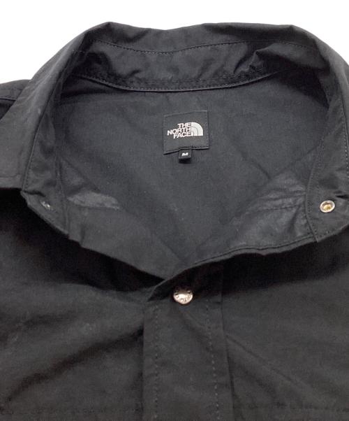 THE NORTH FACE（ザ ノース フェイス）THE NORTH FACE (ザ ノース フェイス) ショートスリーブヌプシシャツ ブラック サイズ:Ｍの古着・服飾アイテム