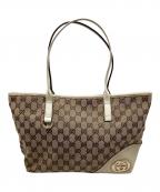 GUCCIグッチ）の古着「GG キャンバストートバック / 169946」｜ベージュ