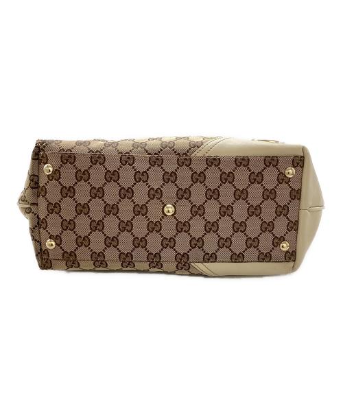 GUCCI（グッチ）GUCCI (グッチ) GG キャンバストートバック / 169946 ベージュの古着・服飾アイテム
