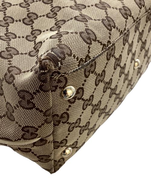 GUCCI（グッチ）GUCCI (グッチ) GG キャンバストートバック / 169946 ベージュの古着・服飾アイテム