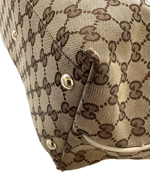 GUCCI（グッチ）GUCCI (グッチ) GG キャンバストートバック / 169946 ベージュの古着・服飾アイテム