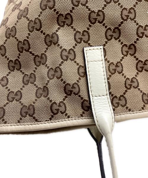 GUCCI（グッチ）GUCCI (グッチ) GG キャンバストートバック / 169946 ベージュの古着・服飾アイテム