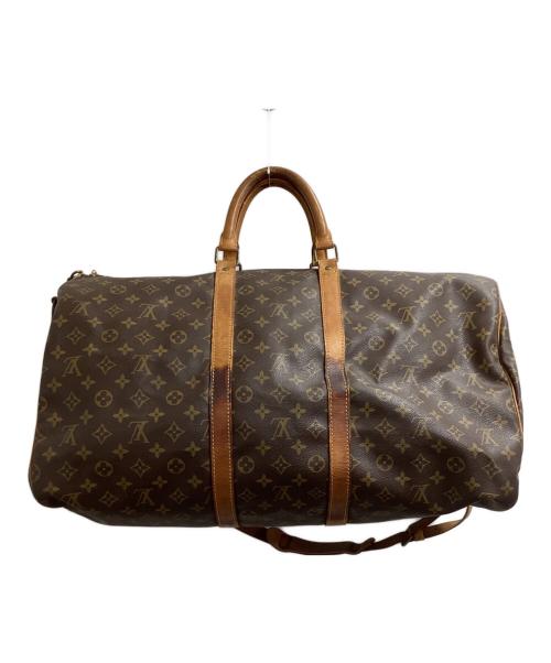 LOUIS VUITTON（ルイ ヴィトン）LOUIS VUITTON (ルイ ヴィトン) モノグラムボストンバッグ / キーポル・バンドリエール55 / Keepall Bandoulière 55 / M41414 / VI0960 ブラウンの古着・服飾アイテム