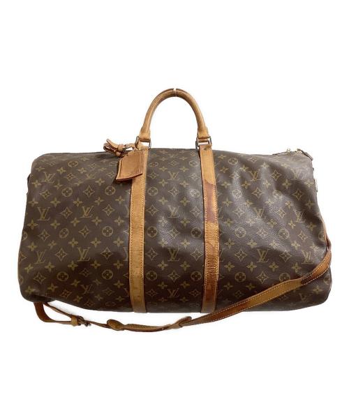 LOUIS VUITTON（ルイ ヴィトン）LOUIS VUITTON (ルイ ヴィトン) モノグラムボストンバッグ / キーポル・バンドリエール55 / Keepall Bandoulière 55 / M41414 / VI0960 ブラウンの古着・服飾アイテム
