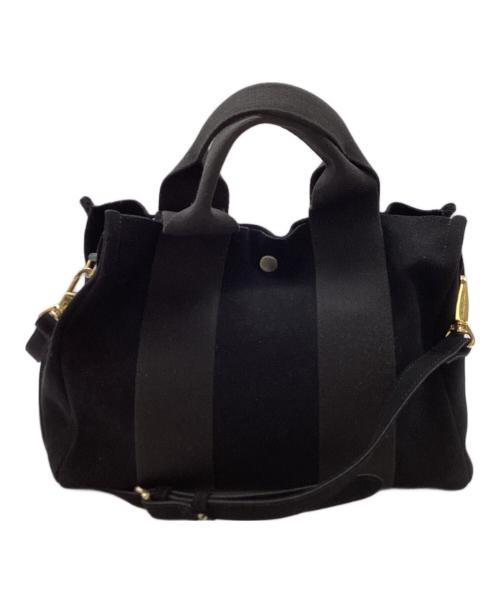 VIOLAd'ORO（ヴィオラドーロ）VIOLAd'ORO (ヴィオラドーロ) 2WAYバッグ ブラックの古着・服飾アイテム