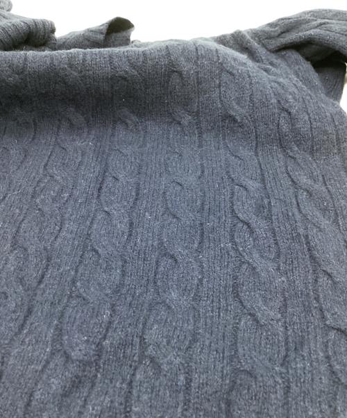 POLO RALPH LAUREN（ポロ・ラルフローレン）POLO RALPH LAUREN (ポロ・ラルフローレン) ケーブルニット ネイビー サイズ:Sの古着・服飾アイテム