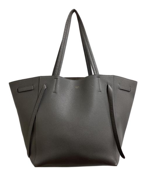 CELINE（セリーヌ）CELINE (セリーヌ) Small Cabas Phantom / カバファントム スモール グレーの古着・服飾アイテム