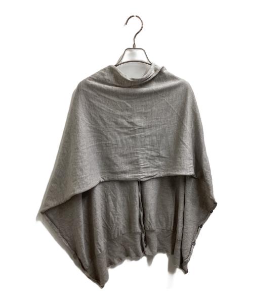 MM6 Maison Margiela（エムエムシックスメゾンマルジェラ）MM6 Maison Margiela (エムエムシックスメゾンマルジェラ) ボレロ ウールストール / S32TE0069 S14735 グレーの古着・服飾アイテム