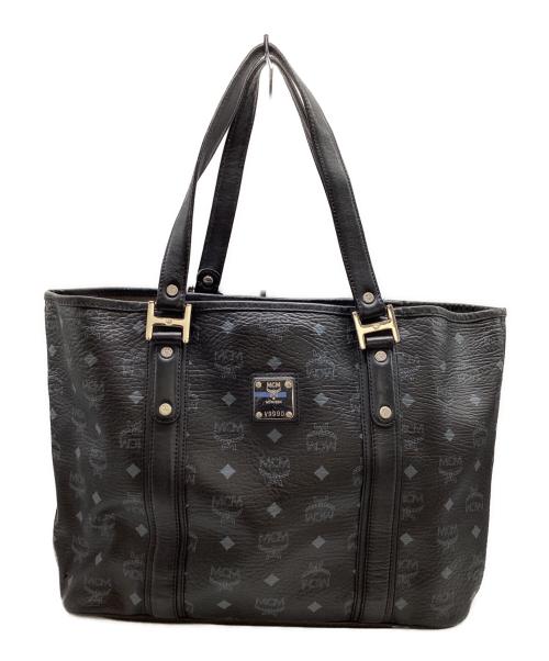 MCM（エムシーエム）MCM (エムシーエム) ヴィセトス トートバッグ ブラックの古着・服飾アイテム
