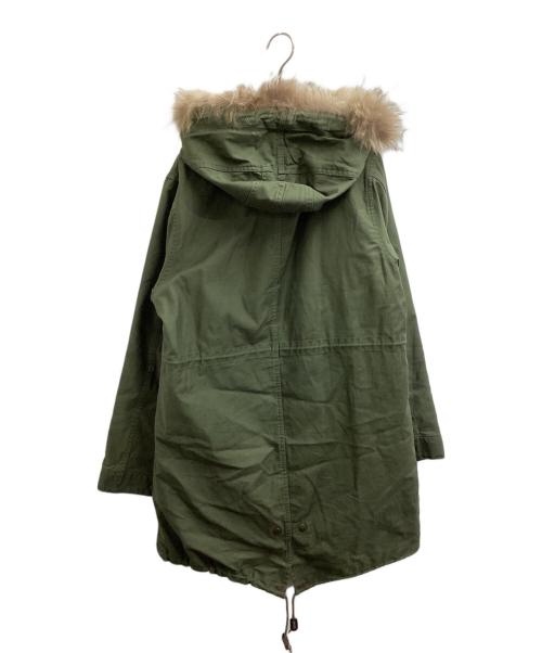 FRED PERRY（フレッドペリー）FRED PERRY (フレッドペリー) ライナー付フィッシュテールモッズコート / f2516 オリーブ サイズ:Mの古着・服飾アイテム