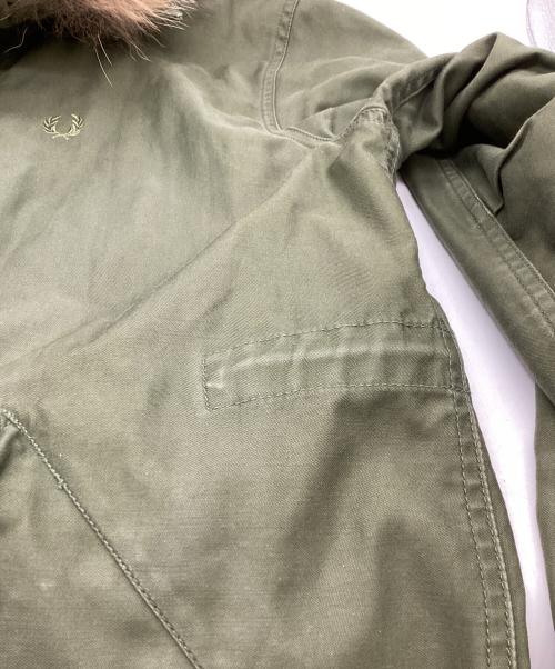 FRED PERRY（フレッドペリー）FRED PERRY (フレッドペリー) ライナー付フィッシュテールモッズコート / f2516 オリーブ サイズ:Mの古着・服飾アイテム