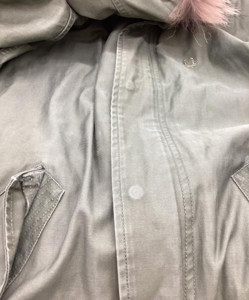 FRED PERRY（フレッドペリー）FRED PERRY (フレッドペリー) ライナー付フィッシュテールモッズコート / f2516 オリーブ サイズ:Mの古着・服飾アイテム