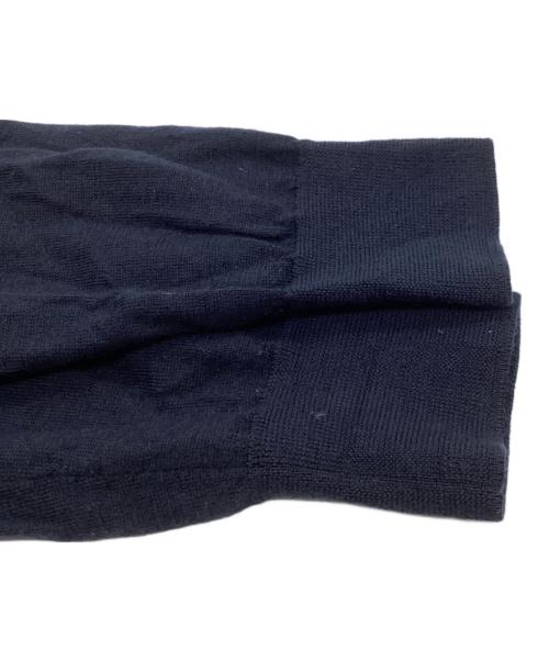BATONER（バトナ―）BATONER (バトナ―) Essential SUPERIOR HIGH GAUGE MERINO POLO ネイビー サイズ:00の古着・服飾アイテム
