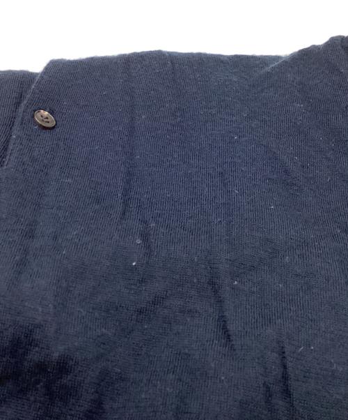 BATONER（バトナ―）BATONER (バトナ―) Essential SUPERIOR HIGH GAUGE MERINO POLO ネイビー サイズ:00の古着・服飾アイテム