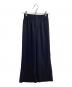 HYKE（ハイク）の古着「STRETCH WIDE LEG PANTS / 222-13190」｜ネイビー