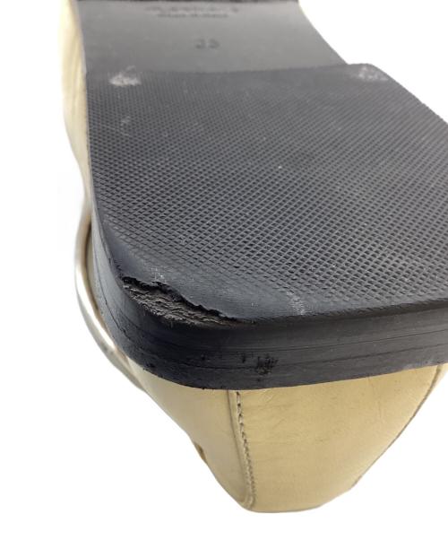 JIL SANDER（ジルサンダー）JIL SANDER (ジルサンダー) メタルアンクレット フラットシューズ / JS30217A アイボリー サイズ:35の古着・服飾アイテム