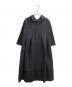 tricot COMME des GARCONS（トリココムデギャルソン）の古着「丸襟ジャガードワンピース / TR-O005 / AD2016」｜ブラック