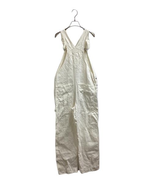 nest Robe（ネストローブ）nest Robe (ネストローブ) リネンオーバーオール ホワイト サイズ:2の古着・服飾アイテム