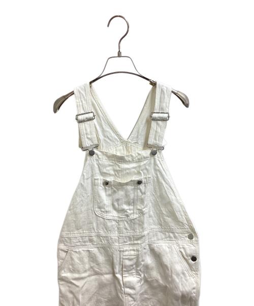 nest Robe（ネストローブ）nest Robe (ネストローブ) リネンオーバーオール ホワイト サイズ:2の古着・服飾アイテム