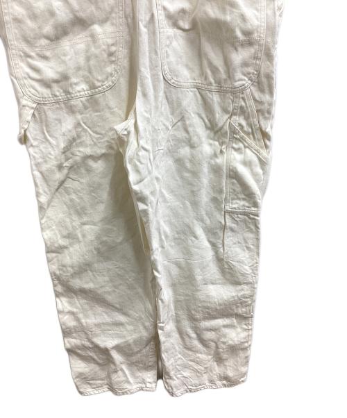 nest Robe（ネストローブ）nest Robe (ネストローブ) リネンオーバーオール ホワイト サイズ:2の古着・服飾アイテム