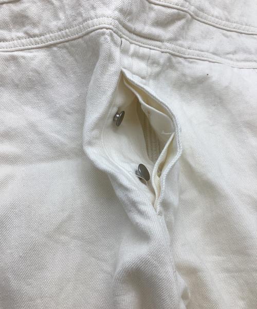 nest Robe（ネストローブ）nest Robe (ネストローブ) リネンオーバーオール ホワイト サイズ:2の古着・服飾アイテム