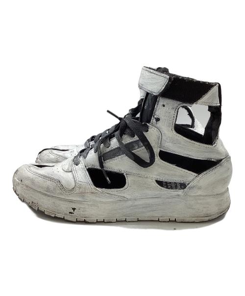 REEBOK（リーボック）REEBOK (リーボック) Maison Margiela (メゾンマルジェラ) PROJECT 0 CL GL TABI ホワイト サイズ:26.5の古着・服飾アイテム