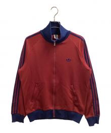 adidas（アディダス）の古着「トラックジャケット」｜レッド