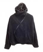 POST ARCHIVE FACTION (PAF)ポストアーカイブファクション）の古着「5.1 HOODIE CENTER」｜ブラック