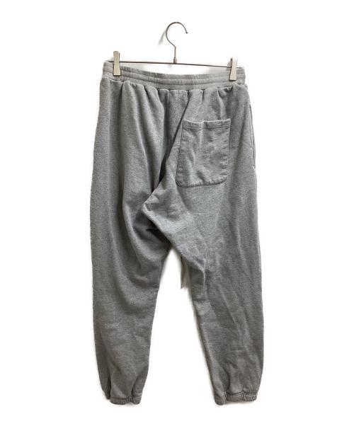 JUN/NAKAYAMA（ジュン ナカヤマ）JUN/NAKAYAMA (ジュン ナカヤマ) distressed pant / ダメージスウェットパンツ グレー サイズ:L/XLの古着・服飾アイテム