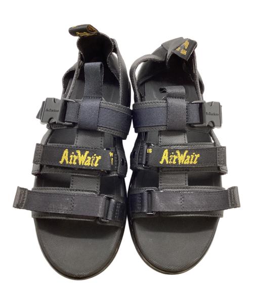 Dr.Martens（ドクターマーチン）Dr.Martens (ドクターマーチン) PEARSON マルチストラップ サンダル ブラック サイズ:7の古着・服飾アイテム