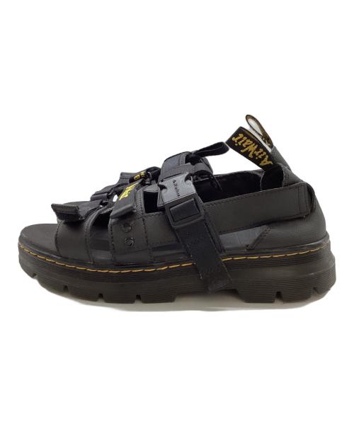 Dr.Martens（ドクターマーチン）Dr.Martens (ドクターマーチン) PEARSON マルチストラップ サンダル ブラック サイズ:7の古着・服飾アイテム