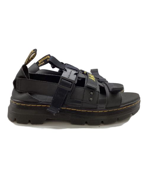 Dr.Martens（ドクターマーチン）Dr.Martens (ドクターマーチン) PEARSON マルチストラップ サンダル ブラック サイズ:7の古着・服飾アイテム