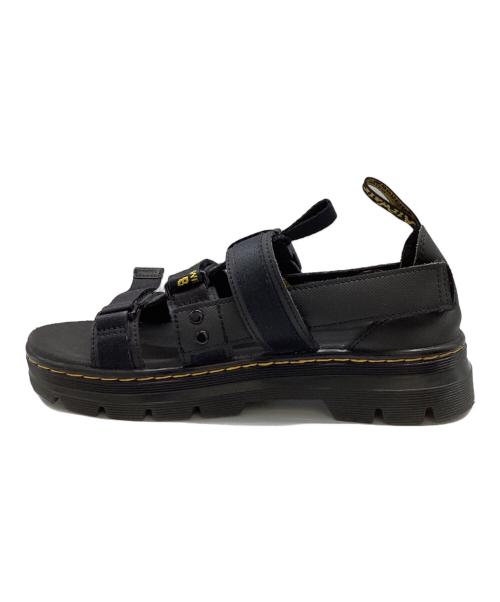 Dr.Martens（ドクターマーチン）Dr.Martens (ドクターマーチン) PEARSON マルチストラップ サンダル ブラック サイズ:7の古着・服飾アイテム