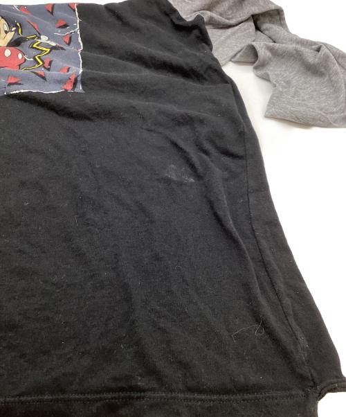 Saint Laurent Paris（サンローランパリ）Saint Laurent Paris (サンローランパリ) Mickey Mouse T-Shirt ブラック サイズ:Sの古着・服飾アイテム