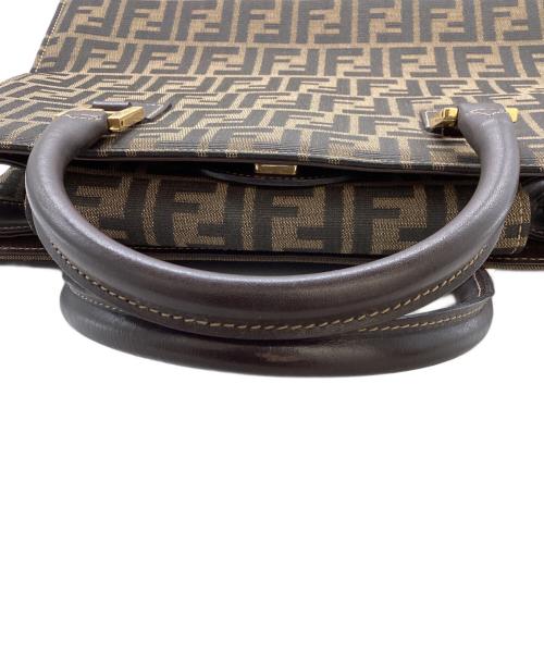 FENDI（フェンディ）FENDI (フェンディ) ズッカ柄トートバッグ　/　	19 15095 0 09 ブラウンの古着・服飾アイテム