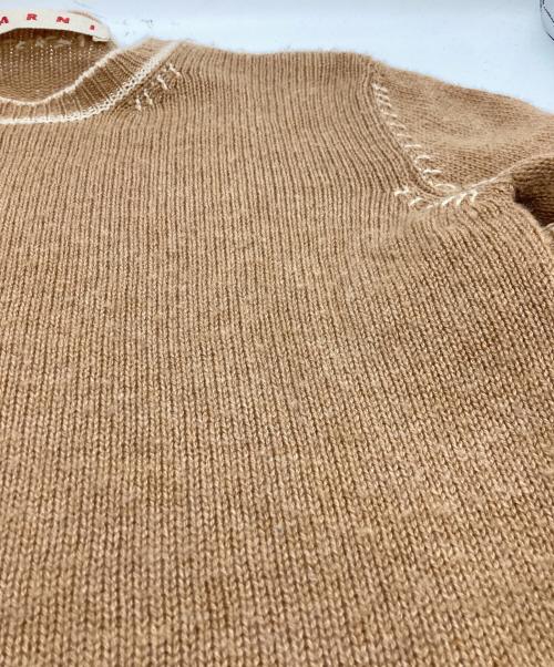 MARNI（マルニ）MARNI (マルニ) カシミヤニット / イタリア製 ブラウン サイズ:40の古着・服飾アイテム
