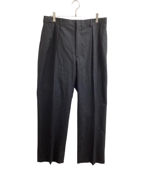 POLO RALPH LAUREN（ポロ・ラルフローレン）POLO RALPH LAUREN (ポロ・ラルフローレン) ウールストライプ セットアップスーツ グレー サイズ:記載無しの古着・服飾アイテム