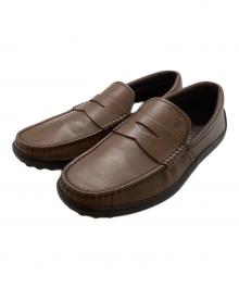 TOD'S（トッズ）の古着「ゴンミーニドライビングシューズ」｜ブラウン